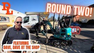 Petrol Station Drainge Round 2 - Business Stress and Planning Ahead - Dave at the Shop - Ep 144