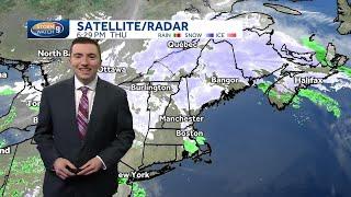 Video: Some additional snowfall as nor'easter pulls away