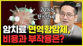 효과좋은 폐암치료 면역항암제! 과연 그 비용과 부작용은?!