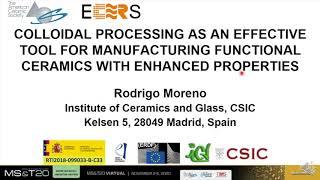 Colloidal Processing as an Effective Tool for Manufacturing Functional Ceramics