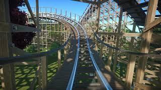 Wicked Timbers Wooden Coaster POV Jamiewood Park