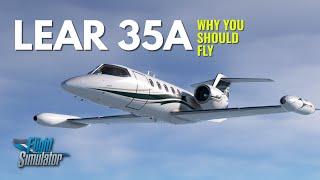 Why You Should Fly the Lear 35A by Flysimware