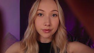 ASMR 25 Minutes of Face Attention, Camera Tapping, Eye Covering 