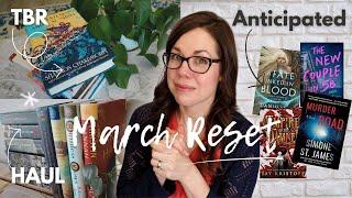 March Book Reset II Book Haul + Potential TBR + Anticipated Book Releases + Realmathon Realm of Time