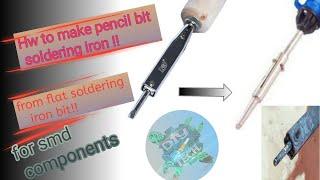 How to make cheap Soldering iron tips||Micro soldering iron bit| Homemade soldering iron.