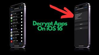 Decrypt Apps On iOS 16 With Palera1n Jailbreak (EASY)