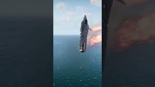 Stunning Graphics: Fighter Jet Crashes as Pilot Ejects Over the Sea Just in Time