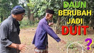 DI KUBURAN ... DAUN BERUBAH JADI DUIT ?!