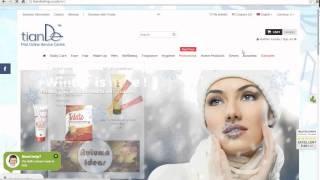 TianDe Shop - How to register as TianDe Distributor