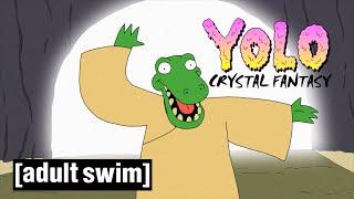 YOLO: Crystal Fantasy | Crocodile Town ft. Flying Lotus  | Adult Swim UK 