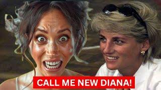 MEGHAN GONE CRAZY! Spotlight Hungry Meghan Caught Screaming & Calling Herself The New Princess Diana