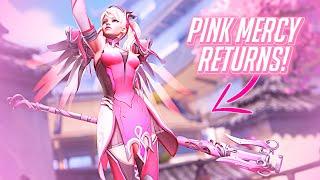  PINK MERCY IS BACK!!  *NEW* Pink Healing Beam! - Overwatch 2