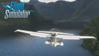 Mountain Lake Landings : Flight Simulator 2020