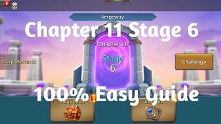 Lords Mobile Vergeway Chapter 11 Stage 6