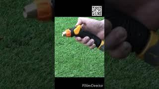 Adjustable spray gun(Orange) #crestongardenhose #garden #ingcospraynozzle #gardenhose #irrigation