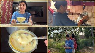Aaj Mummy ne sikhaayi mujhe easy way mei Fruit Custard Recipe 