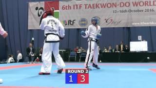 Sparring Senior Male  -85kg Final - ITF World Cup 2016 - Budapest