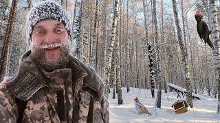 Поход в лютый дубак! Готовлюсь к заходу на Избу.