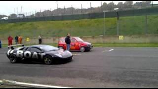 Lamborghini Murcielago vs. Fiat 500 cinquecento