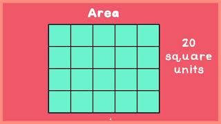 Area using Square Tiles