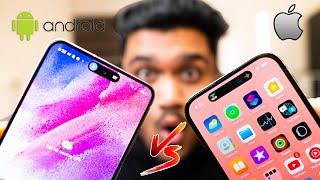 Dynamic Island in Android vs iPhone 14 Pro  #shorts #MostTechy