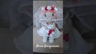 Noiva Amigurumi Processo ‍️ #amigurumi #crochet #amigurumiscrochet #amiguruminoiva