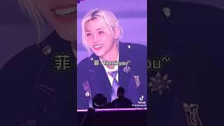 his_thank_u_is_tha_best_thank_u_I_have_ever_heard#straykids#felix#911#thanks#felix