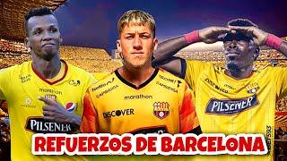 Novedades de Barcelona SC / Fichajes para Barcelona 2025