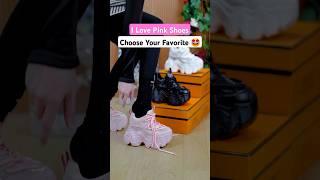 Get Ready For 2025  New Shoes Design  #pinkshoes #whiteshoes #blackshoes #shoesforgirls #shorts