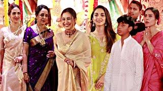 Kajol And Rani Mukherjee Durga Puja 2023 Full Day 7 Saptami Celebration