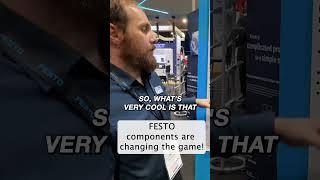 You've NEVER Seen Servos & Steppers Work Together Like This! | FESTO Innovation Demo at #AATF2025