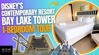 Disney Contemporary Resort: Bay Lake Tower 1-Bedroom Room Tour