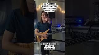 PRESAVE HOT OFF THE LOG !! #metal #music #flagman #listentoflagman