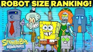 MORE Bikini Bottom ROBOTS + MECHS Ranked by Size!  | SpongeBob