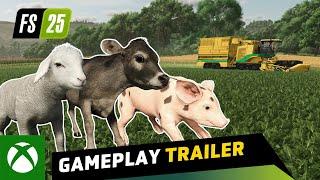 Farming Simulator 25 Gameplay Trailer