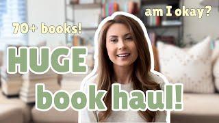 HUGE BOOK HAUL! 70+ books (my biggest book haul yet!) 