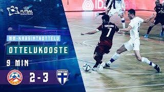 Highlights (9 min.) | Armenia–Suomi 2–3 | FIFA Futsal World Cup 2024 qualifications | 20.9.2023