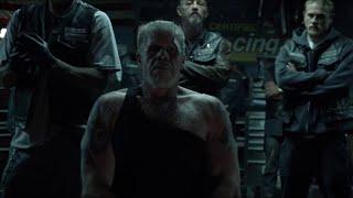 |Sons of Anarchy| Clay’s Tattoo Removal Scene