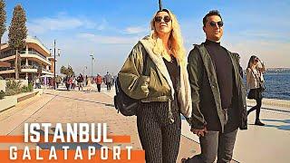 EMINONU TO GALATAPORT ISTANBUL WALKING TOUR | TURKEY'S NEWEST ATTRACTION | 4K UHD | 14 NOVEMBER 2021