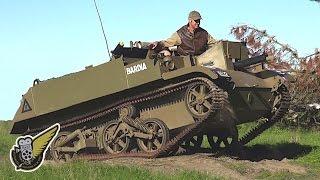 Take A Ride In A WW2 Universal Carrier