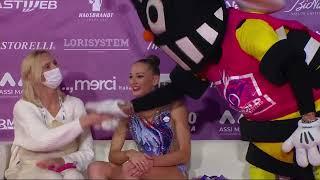 Rhythmic Gymnastics. 2021 Pesaro World Cup. Ribbon Final