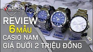 [Review] 6 Mẫu Đồng Hồ Casio Nam Chính Hãng - Giá Dưới 3 Triệu Đồng | Đồng Hồ The Watch