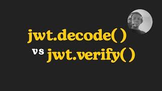 JWT デコードと検証 - トークン検証にどちらを使用するかを理解する