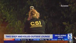 2 shot, killed outside bar in San Bernardino County