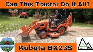 Is It Really The Swiss Army Knife Of Tractors? Kubota BX23S Part 1 #319