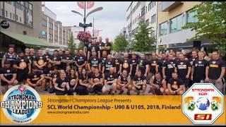 SCL World Championship Finland 2018 | U90 & U105 | Strongman Champions League | Intro