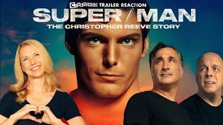 Super/Man: The Christopher Reeve Story Trailer Reaction! Documentary