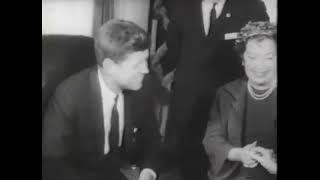 Helen Keller Visits President Kennedy - 1961