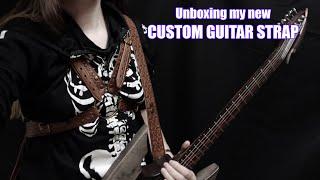 UNBOXING - CUSTOM GUITAR STRAP