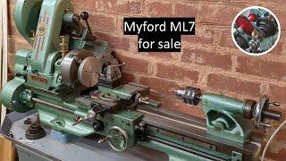 Myford ML7 lathe for sale with demonstration